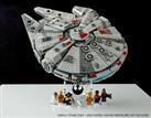 Display stand angled BK-(36) for Lego 75257-75212-75105-4504 Millennium Falcon