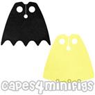 2 CUSTOM Capes for your Lego Batman, Robin or Catwoman minifigure - CAPE ONLY