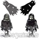 2 CUSTOM capes for your Lego Spectre Ghost Series 14 Minifig. CAPE ONLY