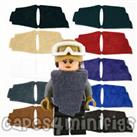 2 CUSTOM Capes for your Lego Starwars Jyn Erso minifigure : PONCHO ONLY