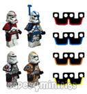 CUSTOM printed Kama - ideal for your Lego storm or clone trooper. CAPES ONLY