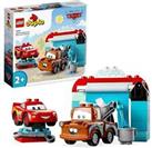 Duplo Disney LEGO Set 10996 Pixar Cars Lightning McQueen + Mater Car Wash Set