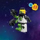 LEGO Minifigures Series 26 Space 71046 Blacktron Mutant No Box Ziplock Bag #12