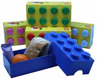 LEGO LUNCHBOX/STORAGE BRICK NEW 6 COLOURS