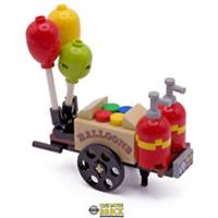 Balloon Cart - Funfair fairground park balloon cart | All parts LEGO