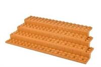 ? LEGO Display Stand for minifigures Genuine Lego Parts # DARK TAN / FLESH ?