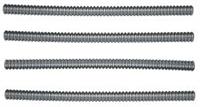 £ Lego Hose Ribbed 7mm D. 18L [pack of 4] Silver Grey tube tubing technic
