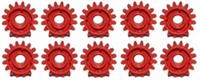 LEGO Technic cogs (x 10 pieces) Gear 16 Tooth with Clutch on Both Sides p18946 *