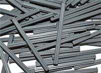 LEGO Technic 100 pieces Axles 8 with stop 64mm dark grey NEW