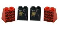 Lego Skirt Dress [x4] for minifigures girl woman female legs # GENUINE # NEW #