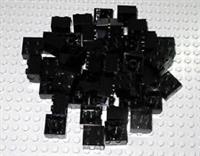 LEGO Bricks 2x2 x 50 pcs - Black - NEW - Parts no 3003 - Star Wars ,City...
