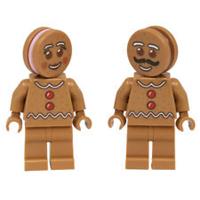 LEGO Gingerbread Man & Woman Minifigures | Genuine LEGO Figures | New
