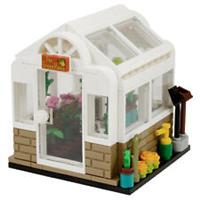 Greenhouse Garden Plant Shed | Custom kit made with real LEGO Bricks