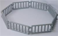 LEGO LADDER / FENCE LIGHT GRAY (pack of 8) castle farm animal garden playmobil