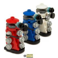 Three Dalek's | Dr Who | Genuine LEGO | Dalek Custom Kit Made With Real LEGO