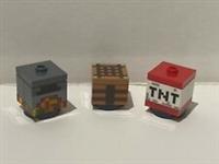 LEGO MINECRAFT TNT BOMB FURNACE & CRAFTING TABLE