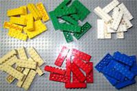 LEGO Bricks 2x6 - part.no 2456 NEW - 10 pcs - Select Color-Star Wars,City....