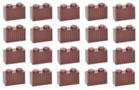 LEGO 20 x LEGO Bricks Modified 1x2 with Grill Part 2877 NEW