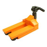 LEGO orange hand pallet jack truck wheels for minifigure warehouse airport