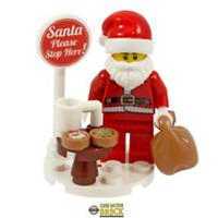 Santa LEGO Minifigure - Father Christmas Figure | All parts GENUINE LEGO