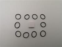 10 lego train wheels replacement rubber friction bands