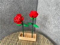 Display Stand for the LEGO Rose 40460 planter/ window box case creator