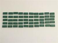 LEGO 100 GREEN MONEY TILE X 50 NEW CITY MINIFIGURE ROBBER DOLLAR