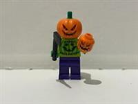 LEGO HALLOWEEN PUMPKIN SKELETON MAN + AXE (BRAND NEW)
