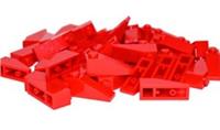 😀 LEGO Roof Slope Tile # RED 1x3 33-degres # pack x50 pieces # BRAND NEW