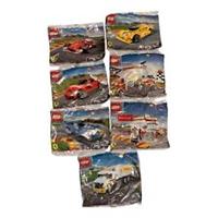 Lego 2014 Ferrari V-Power Shell Polybag Full Set 7 (40190 - 40196) New & Sealed