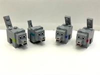 5 x LEGO MINECRAFT WOLFS FROM SETS 21121 - 21140 - 21253 - 21261 - 21269