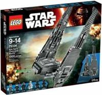 Lego 75104 Star Wars: Kylo Ren's Command Shuttle - New Sealed - Retired Dec 2017