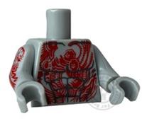 LEGO Super Heroes Drax Minifigure TORSO - Guardians Galaxy sh0387 sh0125 Genuine