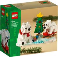 LEGO Iconic 40571 Wintertime Polar Bears - New & Sealed - Retired Dec 2023