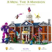Build Blocks MARVEL - X-Men: The X-Mansion | 3093pcs + 10 Figures (76294)
