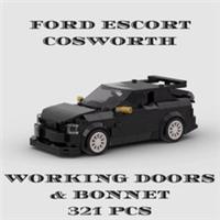 MOC Ford Escort Cosworth Build Blocks Speed Champions | 321pcs | ABS Plastic Kit