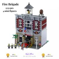 Build Blocks CREATOR - Fire Brigade | 2231pcs + 4 Figures (10197) ABS Kit