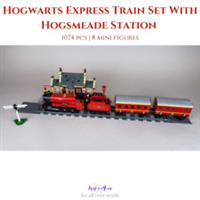 Build Blocks - Hogwarts Express & Hogsmeade Station | 1074pcs (76423) ABS Kit