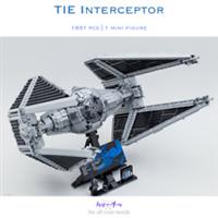 Build Blocks - STAR WARS - TIE Interceptor | 1931pcs + 1 Figure (75382) ABS Kit