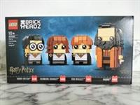 LEGO - HARRY POTTER BRICKHEADZ - 40495- HARRY, HERMIONE, RON, HAGRID - SEALED