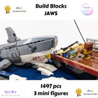 Build Blocks IDEAS - Jaws | 1497pcs (21350) High Quality ABS Plastic Kit
