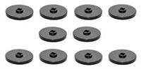 ? LEGO TECHNIC [Pack x10] Disk 3x3 Black Wheel Disc