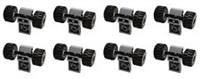 😀 LEGO 8x Suspension Axle for 4x4 Off Road Car + 16x Wheels City Vehicle