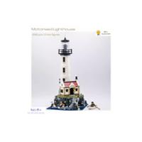 Build Blocks - Motorised Lighthouse | 2065pcs + 2 Figures (21335) ABS Kit