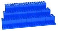 😀 LEGO Display Stand for minifigures # BLUE # NO MINIFIGURES INCLUDED A