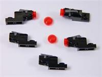 ? LEGO Star Wars laser vehicle blaster x5 mini shooter jedi weapon gun A