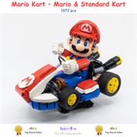 Build Blocks - Mario Kart Mario & Standard Kart | 1972pcs (72037) ABS Kit