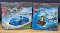 New Lego Polybags Lego City Set 30227 & Speed Champions McLaren 30343