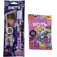 Lego Dots Magic Forest Bracelet + Series 1 Extra Dots 41917 41908 Charms Lilac