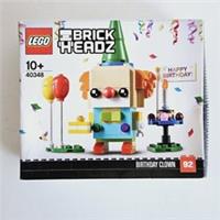 LEGO BRICKHEADZ: Birthday Clown (40348) New & Boxed - Damaged Packaging